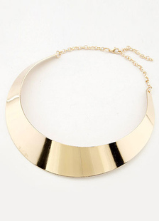 Collier Chic Punk métallique