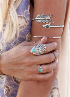 Bracelet fabuleux métallique casual