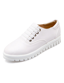 Chaussures confortables en PU à lacets