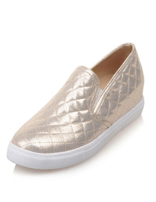 Chaussures pratiques en PU mocassin