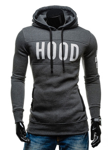 Sweat populaire en coton mélangé sans ornement.