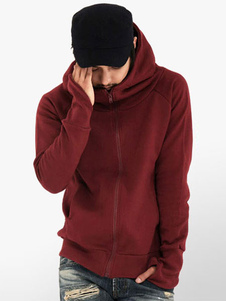 Sweat populaire en coton mélangé sans ornement.