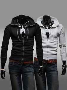 Sweat de qualité en coton mélangé sans ornement.