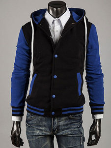 Sweat confortable en coton mélangé sans ornement.