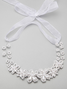 Mariée cheveux bande tiare mariage coiffes perle bandeaux (24,7 Cm X 3 Cm X 0,8 Cm)