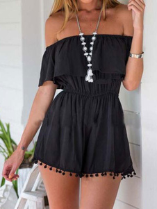 De l’épaule moitié manchon barboteuse