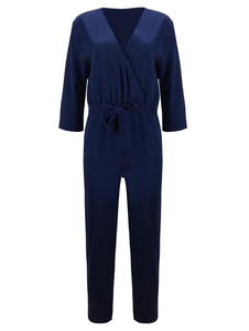 Envelopper la combinaison de 3/4-longueur manche