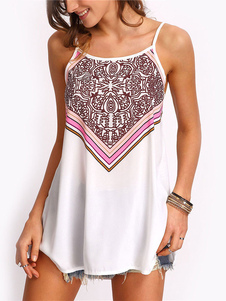 Robe Slip blanc Boho robe bain de soleil Summer