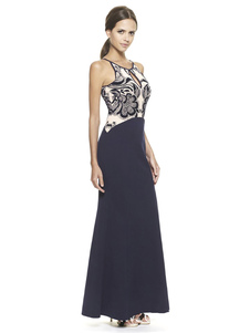 Bodycon Maxi robe sans manches Découpez robe Sexy Summer Party