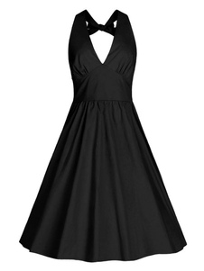 Arc retour mignonne robe Vintage pour femmes