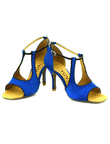 Cheville sangle danse chaussures à talons hauts femme s Cut Open Toe chaussures de danse de salon