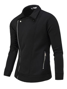Veste à capuchon manches longues coton Zip Hoodie hommes