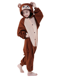 Kigurumi Onesie de flanelle animaux Onesie VNE de singe