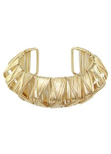 Bracelet Punk féminin or Bracelet en alliage