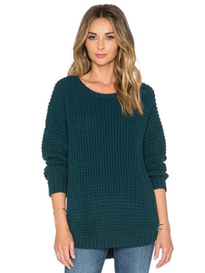 Chandails tricot haut bas mi-longs Pullover chandails des femmes