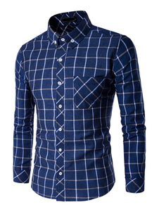 Chemise en coton manches longues