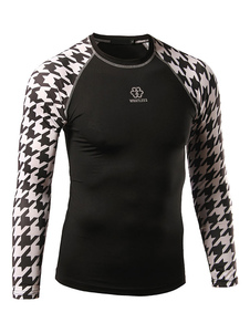 Pull homme en coton col ras du cou