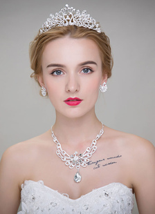 Ensemblede bijoux élégant & luxueux fête de mariage