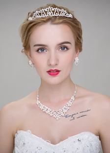 Ensemblede bijoux élégant & luxueux fête de mariage