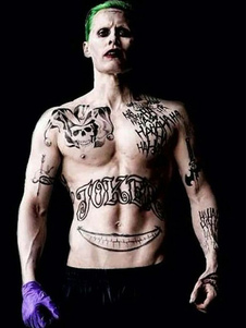 Batman Suicide Squad Joker Halloween Cosplay TemporaryTatto Cosplay accessoires