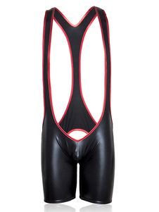 Costume de zentai noir Collants en lycra