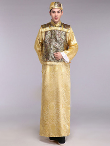 Vêtements Robes Halloween Costume chinois anciens hommes costumes vêtements traditionnels de Prince 