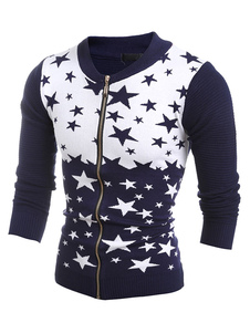 Cardigan homme mode en coton