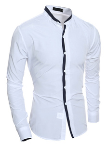Chemise en coton manches longues