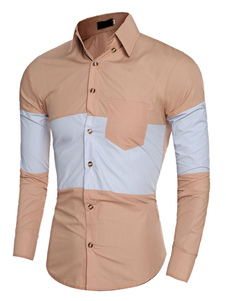 Chemise en coton manches longues