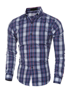 Chemise en coton manches longues