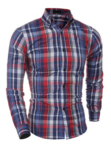 Chemise en coton manches longues