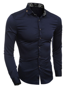 Chemise en coton manches longues