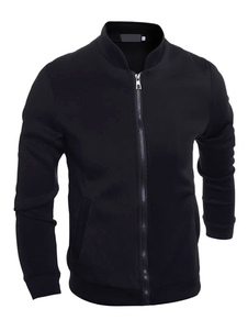 Veste belle en coton mélangé noir