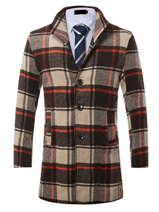 Manteau d'hiver homme charmant en coton