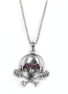 Collier masculin argent