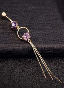 Pendre des anneaux de ventre glamour nombril bijoux des glands femmes Piercing