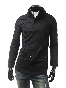 Manteau unique masculin en coton