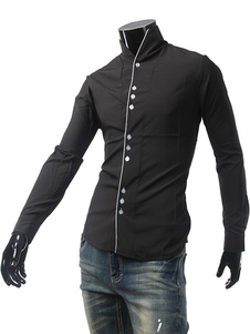 Chemise en coton manches longues