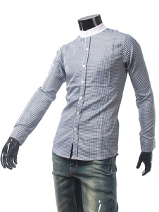 Chemise en coton manches longues