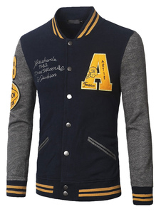 Sweat populaire en coton bleu marine foncé