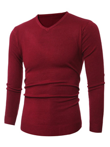 Pull parfait en coton col V