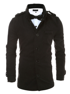 Manteau unique masculin en coton