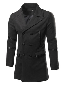 Manteau charmant masculin en coton