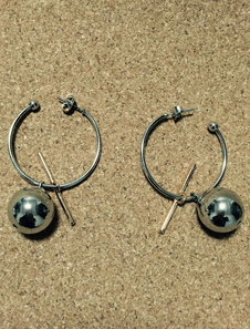 Cerceau délicates métallique mode rond