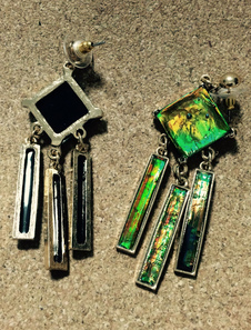 Cerceau fascinantes en résine mode