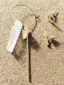 Cerceau délicates métallique mode rond