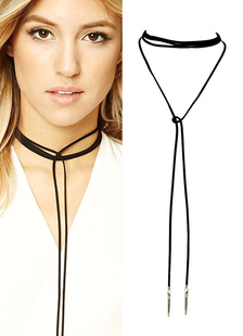 Unique collier bohémien ornement métallique