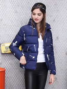 Adorable manteau en acétate de cellulose impression imprimé fleuri ouverture avant à capuche