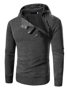 Sweat modeste en coton mélangé multicolore