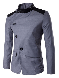 Veste belle en coton mélangé bicolore